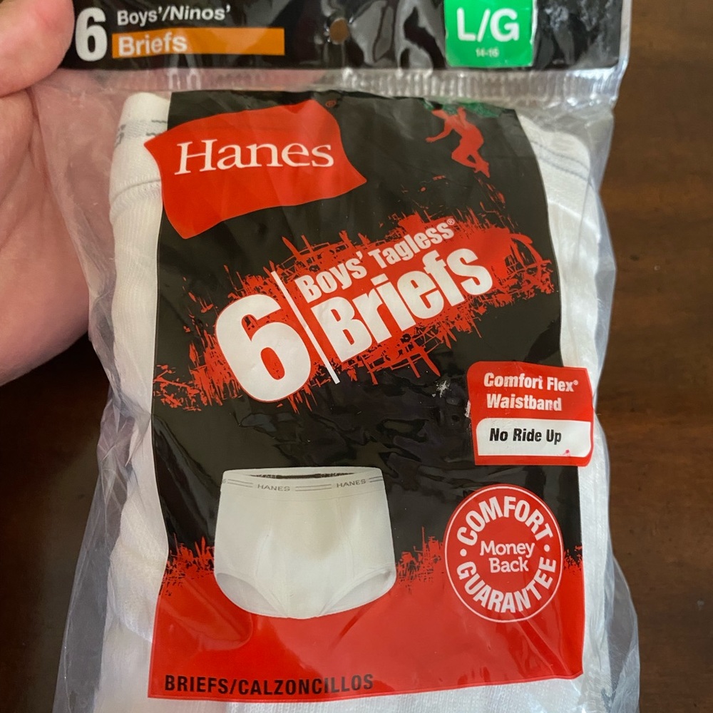 Hanes Boys Briefs Underwear